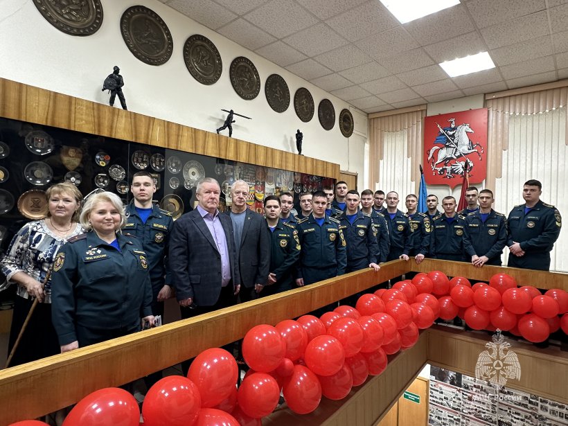 Курсанты Академии посетили музей пожарной охраны Москвы